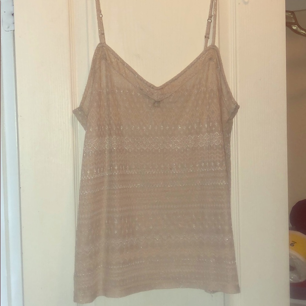 American Eagle spaghetti strap. Sheer material